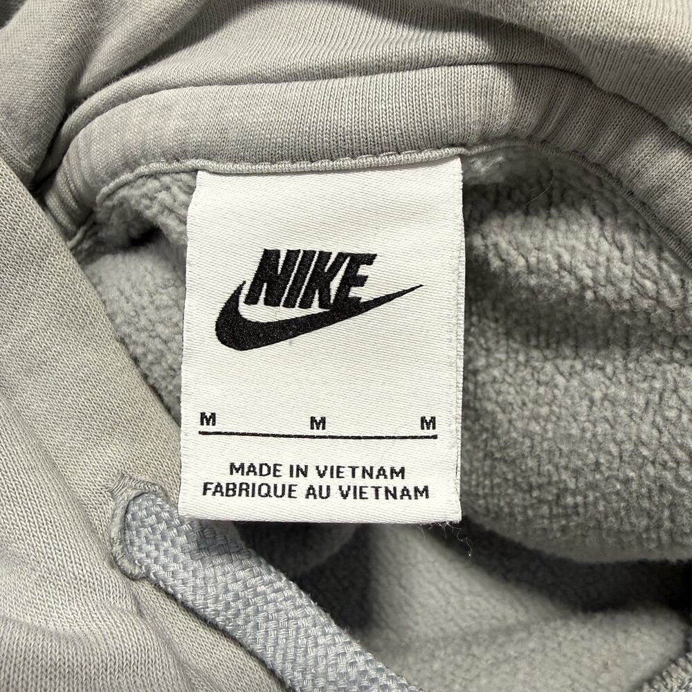 Nike Sole Food Waffle Fries Hoodie Men’s M Light Gray Pullover Sweatshirt Flaw - Picture 6 of 10